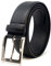 Ashford Ridge 38mm Beschichtetes Leder Gürtel - 92cm - 102cm taille Schwarz