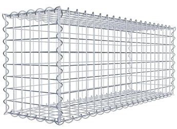 GABIONA Carré de Gabions 100 x 40 x 30 cm