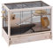 Ferplast Hamsterville Habitatkäfig für Hamster, stabile Holzstruktur, Schwarz