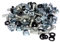 kenable Rack Fixing Set M6 Captive/Cage Nuts/Bolts & Washers for Cabinets [50 Pack]