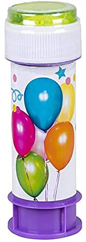 Boland 31013 - Seifenblasen, Inhalt 60 ml, Blasengebläse, Kindergeburtstag, Bubbles, Hochzeit