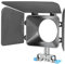 Neewer - Matte Box Scatola Opaca di plastica per 15mm Asta Ferroviaria per Canon Nikon Sony Fujifilm Olympus Panasonic DSLR fotocamera, videocamera video film making System (blu)