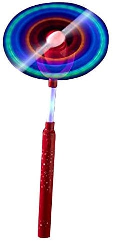Smiffys Flashing Windmill, Assorted with Pivoting Head, 38cm / 15in, Smiffys Leisure Products Fancy Dress, Funtime Dress Up Lite-up & glo
