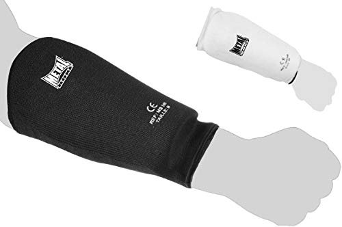 METAL BOXE Protège Avant-Bras Noir Taille S
