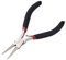 Beadthoven 1Set Round Nose Pliers Jewelry Tools for Memory Wire Looping Wrapping Beading Platinum Color 12.7cm/5 Inch Long