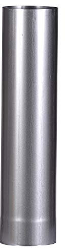 FireFix A120/5 FAL 500 mm, Ø 120 mm Tube de poêle en tôle d'acier 0,6 mm d'épaisseur soudé au Laser Argenté