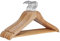 Haushalt International Holz Kleiderbügel 10er Set - Kleiderbügel Holz 10 Stück, ideal als Hosen Kleiderbügel oder zur Anzug Aufbewahrung, Holzkleiderbügel mit Steg