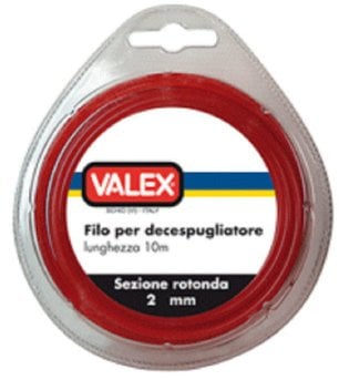 Valex - Hilo para desbrozadora Quadro 2,4 mm x 10 m