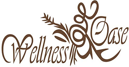 wall-refine WS-01566 | Wellness - OASE | 87 x 45 cm, Chocolate/braun, seidenmatt, Premium Wandtattoo Wandaufkleber der Extra-Klasse