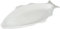 Home 2569300 Piatto da Pesce, 40.20 x 18.4 x 6 cm , Ceramica, Bianco, 1 pezzo