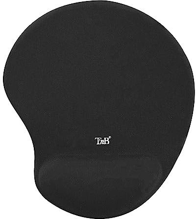 T'nB Ergo Design Tapis de souris repose-poignets gel Noir