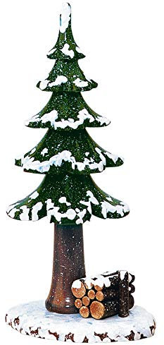 Hubrig-Volkskunst Winterkinder großer Winterbaum * Höhe 17cm
