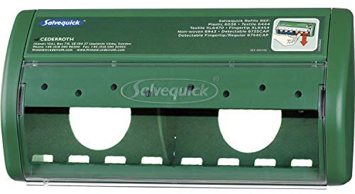 Salvequick 42015 Pflasterspender, Spender, leer 19 x 4x11cm