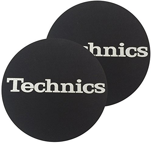 slipmat-Factory Technics - Tappetino antiscivolo in argento, 2 pezzi