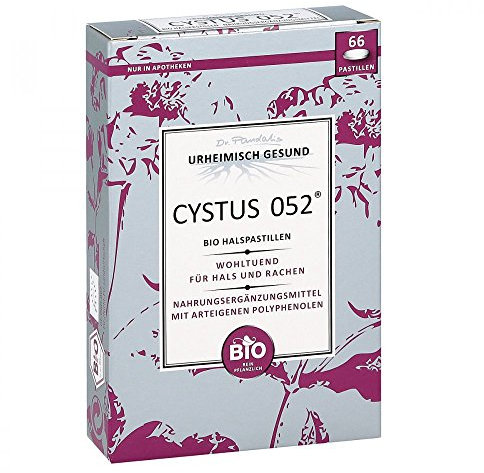 CYSTUS 052 Bio Halspastillen 66 St