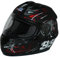 protectWEAR Motorradhelm FS-801-99R schwarz/rot-Gr.M