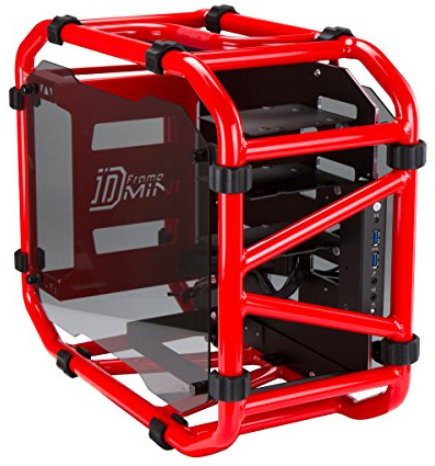 IN WIN Development - Mini chassis ITX, colore rosso