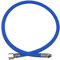 XS Scuba Miflex Regulator Schlauch – 38 UNF 100 cm Blau