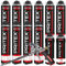 Pistolenschaum Set 10 x 750ml PU Schaum inkl. Schaumpistole + 2 Pistolenreiniger 500ml Bauschaum Montageschaum
