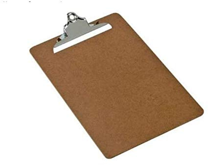 Papierklemmbretter, A4, beständig, 5 Stück