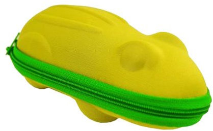 Custodia per occhiali a forma di rana e ippopotamo in diversi colori, verde, Taglia unica