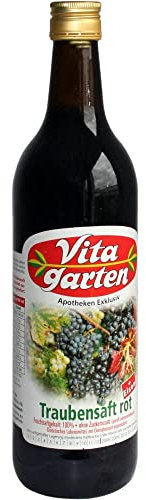 Vitagarten Roter Traubensaft