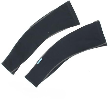 Shimano SH Térmicos Manguitos, Unisex Adulto, Negro, XL
