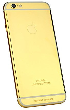 Diamond cover 315289 High Class per Apple iPhone 6 128 GB 24 carati dorato