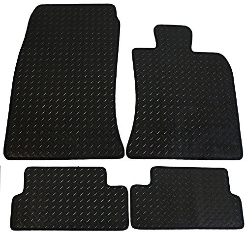 JVL 1181R Fully Tailored Car Mat Set, Black