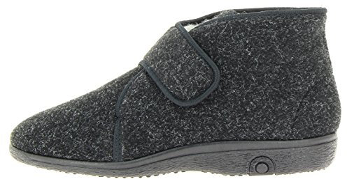 Florett Rudi, Herren Hohe Hausschuhe, Schwarz (schwarz 60), 41 EU