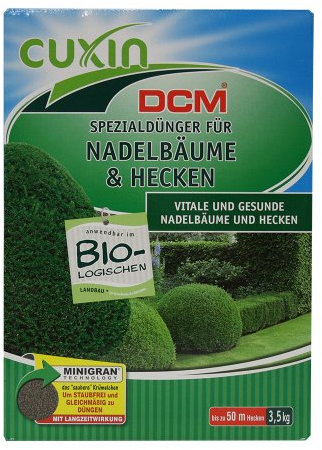 Cuxin 50604 - Fertilizzante per siepi e aghifoglie, 3,5 kg
