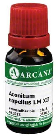 Aconitum Napellus LM 12 Dilution