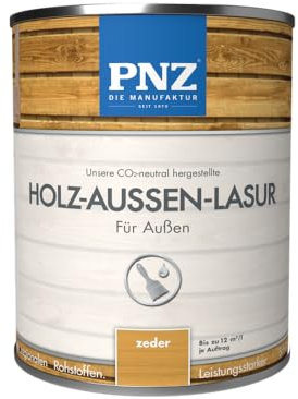PNZ Holz-Außen-Lasur, Gebinde:10L, Farbe:zeder