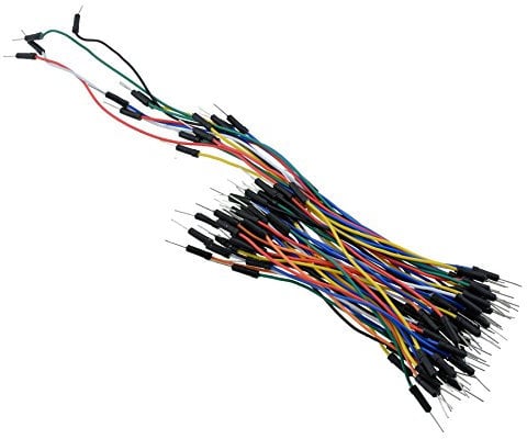 65 x Solderless Breadboard Jumper Leads