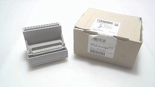 PHOENIX CONTACT VIP-3/SC/D37SUB/M Varioface-Modul mit Schraubanschluss und D-Sub-Miniatur-Stiftleistenschienen, 37 Positionen
