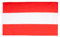 BANDIERA AUSTRIA 150x90cm - BANDIERA AUSTRIACA 90 x 150 cm - AZ FLAG
