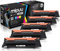 Mipuu 5 Toner kompatibel zu Samsung CLT-P404C (Schwarz, Cyan, Magenta, Gelb, SU365A) Druckerpatronen für Samsung Xpress C480fw C480w C430 C430w C480 C480fn C482w Laserdrucker