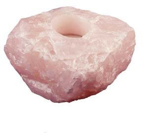 Rose Quartz Tea Light Holder