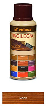 Veleca TIVAL COLOR TINGILEGNO Noce - ml. 250 - TINGENTE PER LEGNO DA INTERNO