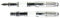 Twsbi Diamond Mini Clear Fountain Pen, Resin, Metal, Transparent - M
