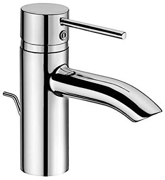 Kludi D-Tail Waschtisch-Einhandmischer DN 10 mit Ablaufgarnitur, Chrom