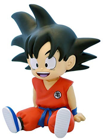 Dragonpro Goku Sentado Mini Hucha 13,5 cm PVC Dragon Ball, multicolor (PLY00080062)