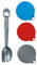 Karlie 504358 Dosendeckel + Löffel ø: 7.5 cm farblich sortiert