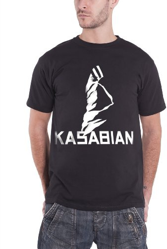 Kasabian Ultra Face Black Mens T-shirt