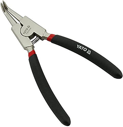 Yato Professional 2145-Circlip Pliers 200 mm Curved Pieces)