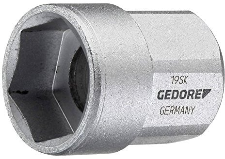 GEDORE Steckschlüsseleinsatz 1/2 Zoll kurz, 11 mm, 1 Stück, 19 SK 11