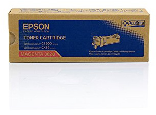 Original Toner passend für Epson Aculaser CX 29 DNF Epson 0628 50628 C13S050628 S050628 - Premium Drucker-Kartusche - Magenta - 2500 Seiten