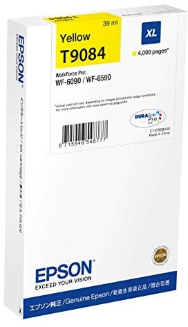 Epson Tintenpatrone XL Yellow C13T908440 Standard