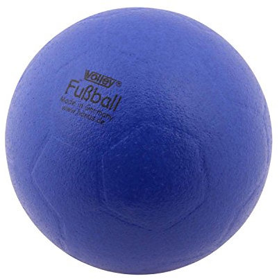 Volley ELE Fußball - Softball - 180 mm - 145 Gramm - Gut springend - Blau