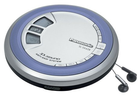 Panasonic SL-SX428EG-S CD-Player Silber